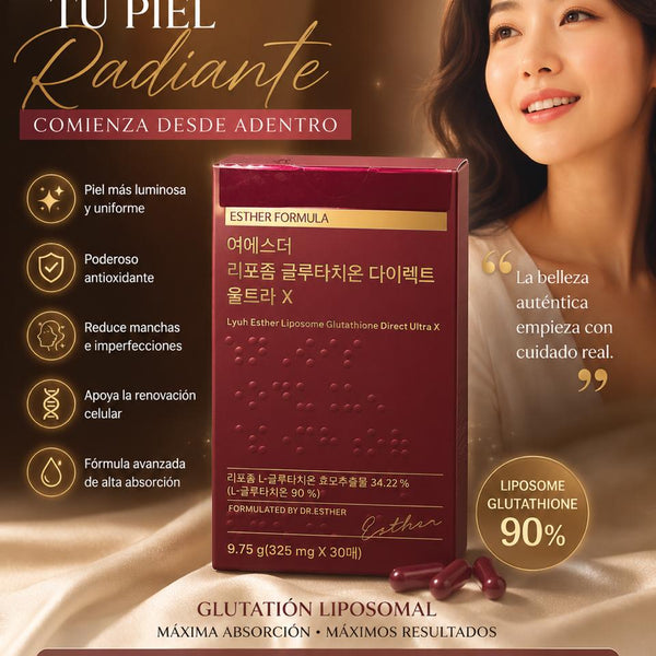 K-Beuty Glutatión Liposomal Ultra X | Tu Ritual de Luminosidad Diaria
