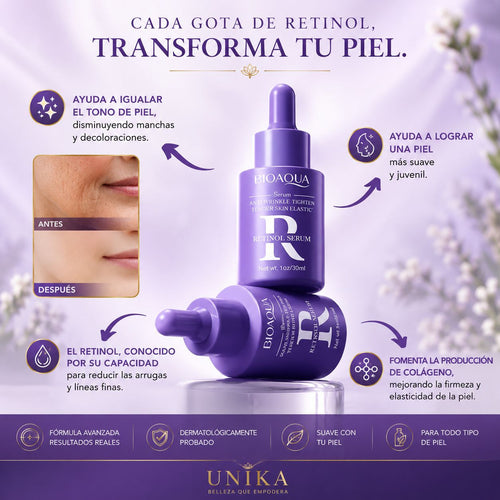 Bioaqua Retinol Serum + Ácido Hialurónico