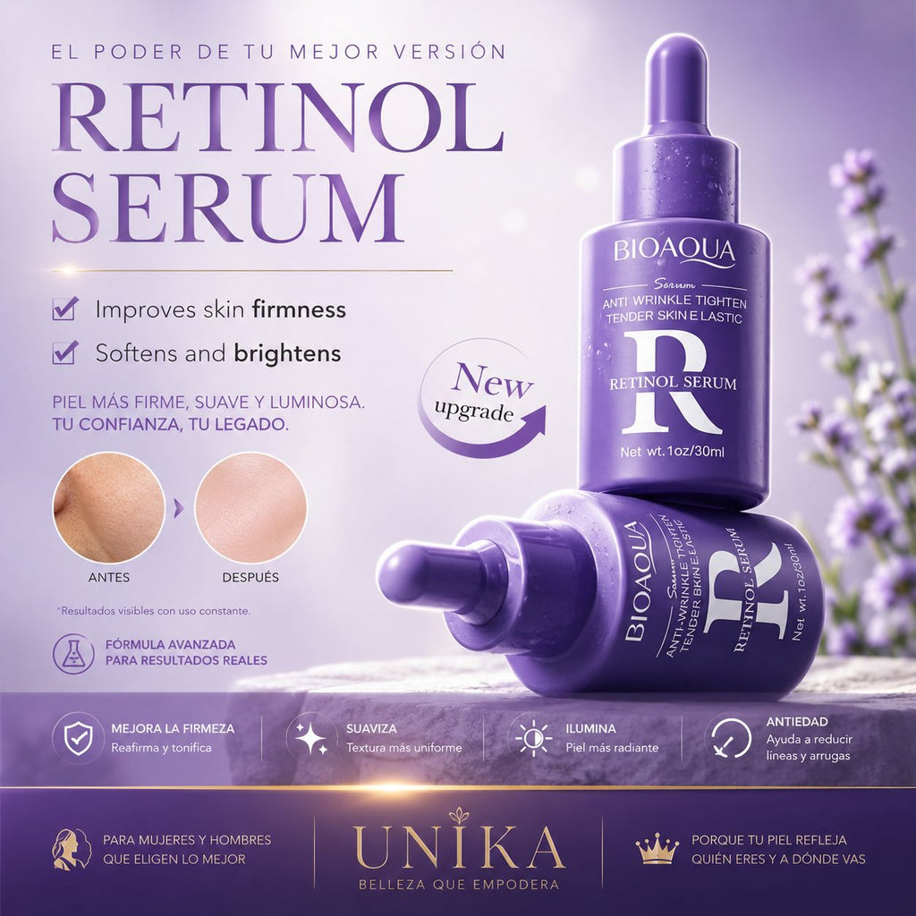 Bioaqua Retinol Serum + Ácido Hialurónico